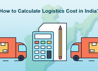 how to calculate logistics cost in india