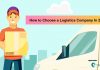 how to choose a logistics company in 2019