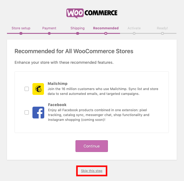 Setting up Free e-commerce website with WooCommerce