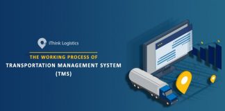 The working process of Transport Management System