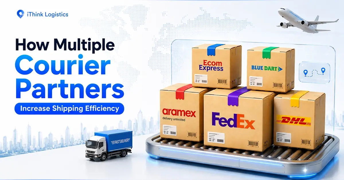 How multiple courier partners can increase shipping efficiency?