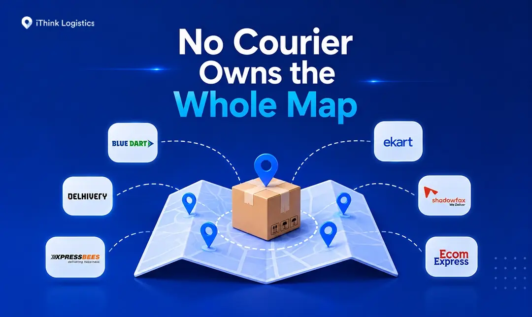 No Courier Owns the Whole Map