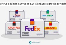 multiple courier partners can increase shipping efficiency