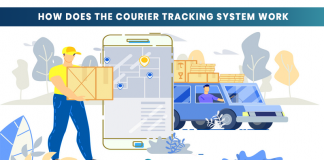 how does courier tracking system works