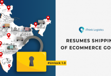 Unlock 1.0: iThink Logistics Resumes Shipping of eCommerce Goods in Red, Orange & Green Zones
