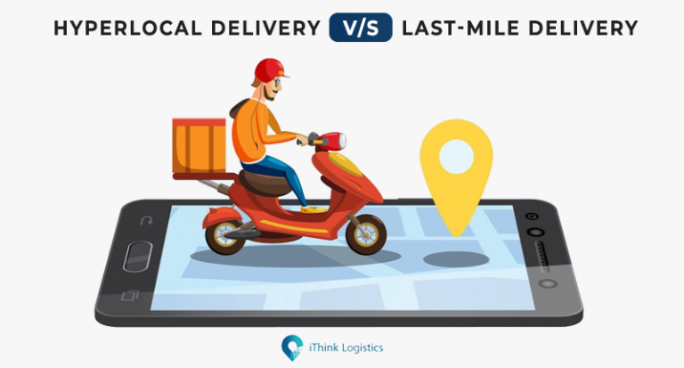 Difference between hyperlocal delivery and last-mile delivery