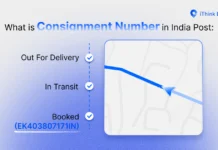 This Featured image shows what is Consignment number in India Post role is graphically