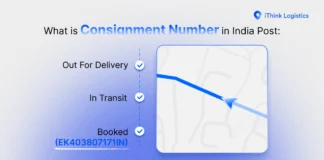 This Featured image shows what is Consignment number in India Post role is graphically