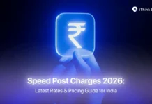 Speed post charges 2026 explained
