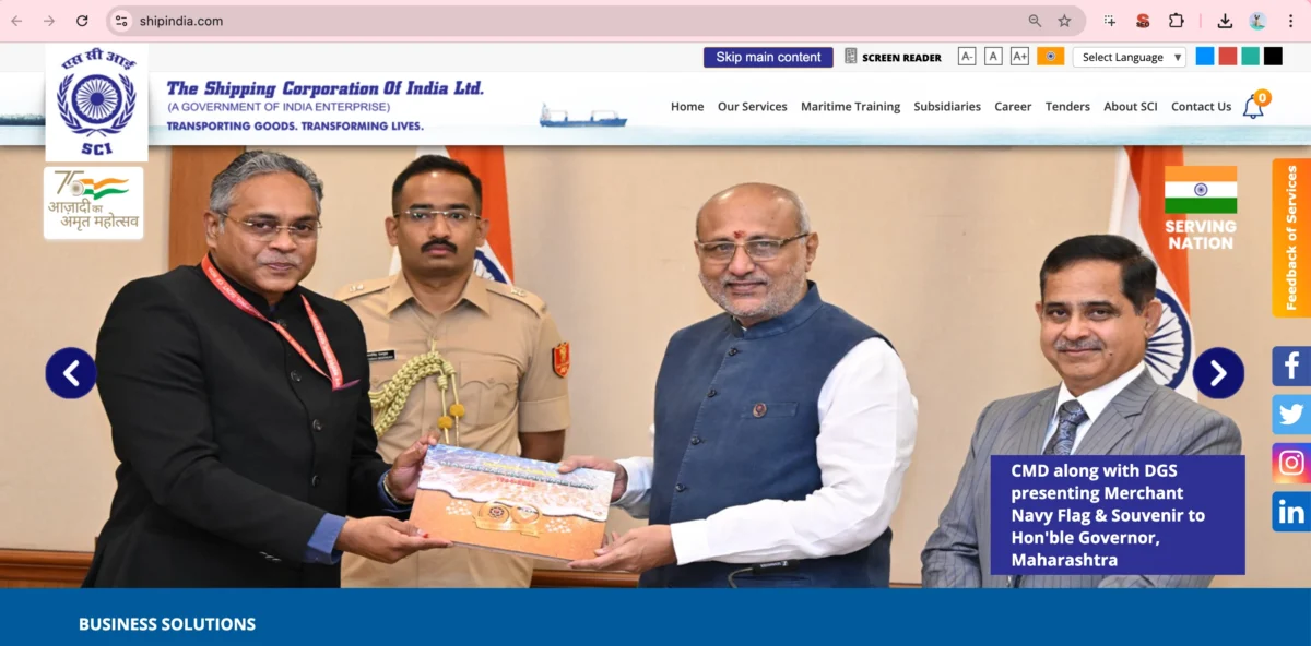 Shipping Corporation of India