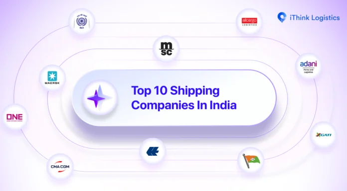 Top 10 shipping companies in India 2026