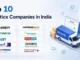 top 10 logistics companies in India 2026 featured image having all logistics companies logo in the image