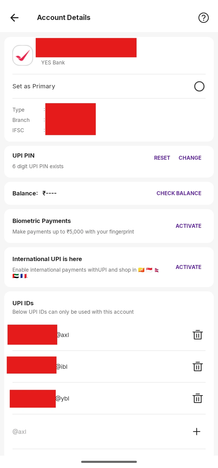5th screen in phonepe to get to VPA. Get to the screen where all VPAs are in phonepe