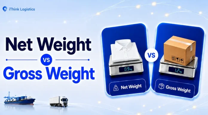 Net Weight vs Gross Weight: Key Differences, Formulas, and Examples Explained Net Weight vs Gross Weight feature image