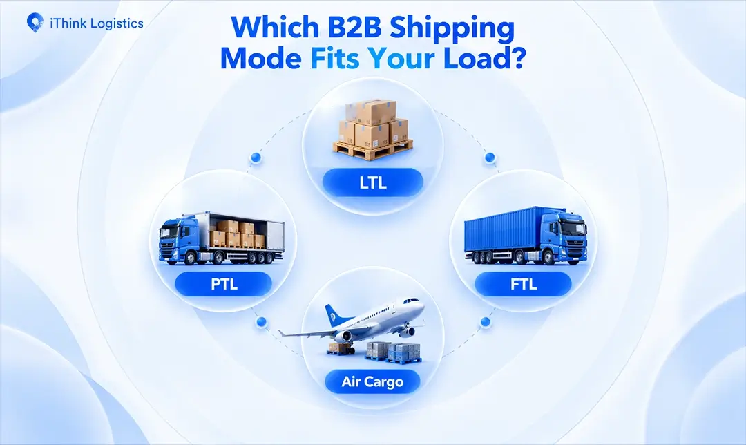 Which B2B Shipping Mode Fits Your Load