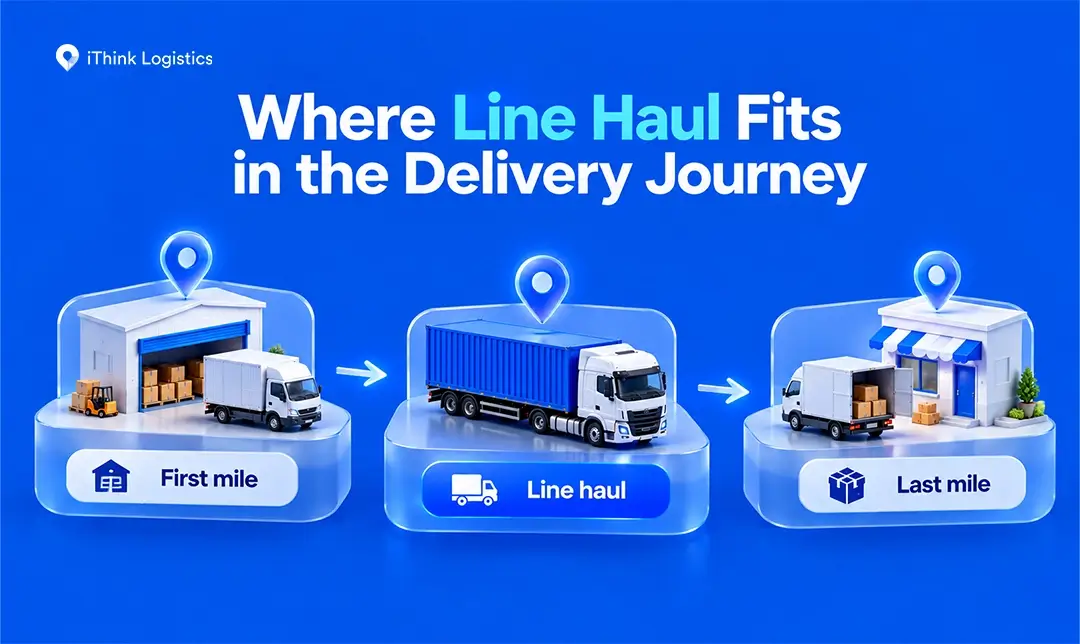 Where Line Haul Fits in the Delivery Journey